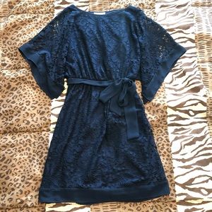 Navy Lace Dress